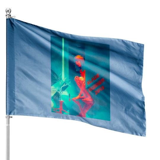 House Flags  Blade Runner Bladerunner Rick Deckard Rachel Androids Cyberpunk Cult Movie Sci-Fi