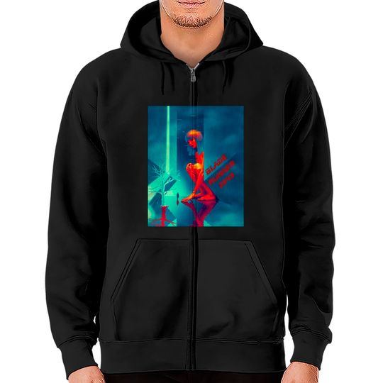 Zip Hoodies  Blade Runner Bladerunner Rick Deckard Rachel Androids Cyberpunk Cult Movie Sci-Fi