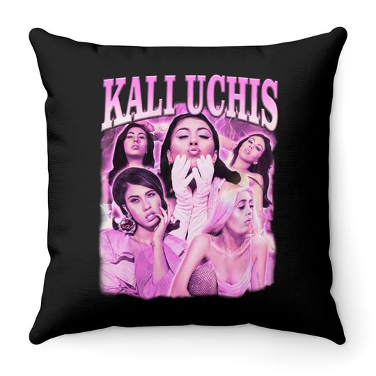 Kali Uchis Throw Pillows