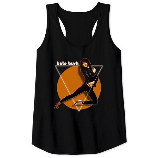 Kate Bush 80s Style Tribute Tank Tops