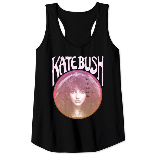 Retro Kate Bush Tribute Tank Tops