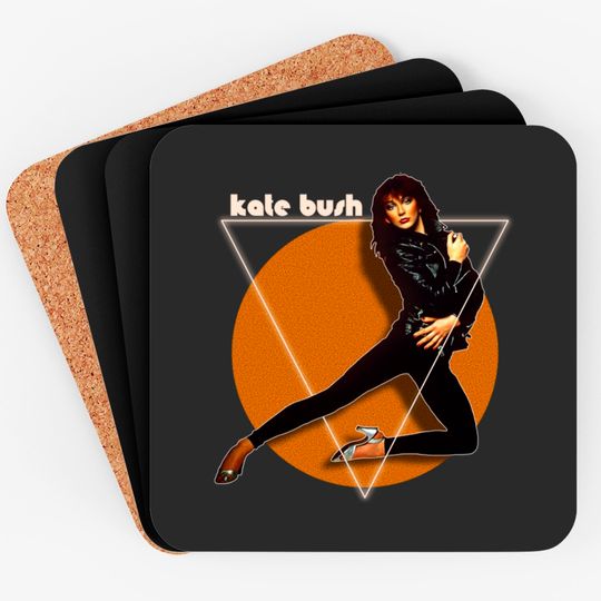 Kate Bush 80s Style Tribute Coasters