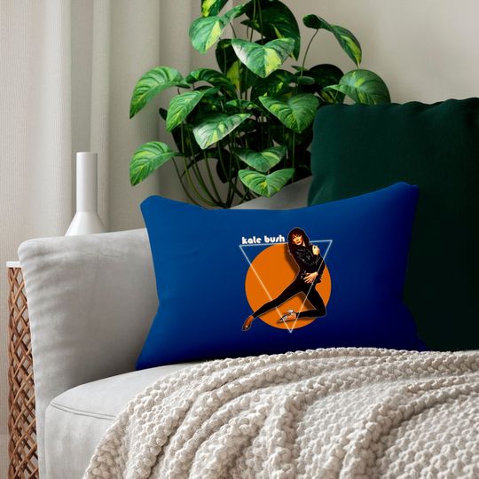 Kate Bush 80s Style Tribute Lumbar Pillows