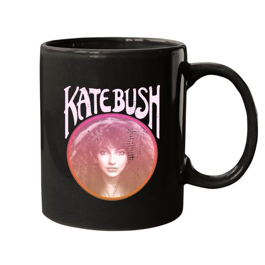 Retro Kate Bush Tribute Mugs