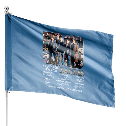 50th Anniversary EAGLES Band Legend Limited Design Classic House Flags