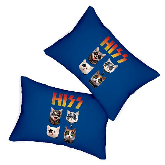 HISS Rock Band - Metal - Lumbar Pillows