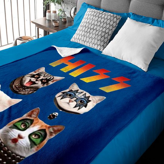 HISS Rock Band - Metal - Baby Blankets