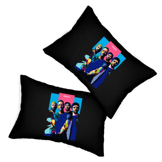 COLDPLAY Best Band in the World - Coldplay - Lumbar Pillows