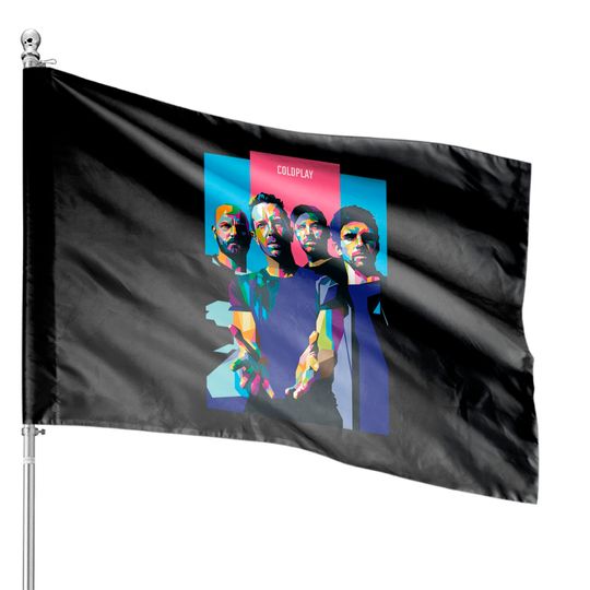COLDPLAY Best Band in the World - Coldplay - House Flags