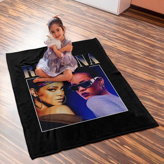 Rihanna Vintage Baby Blankets