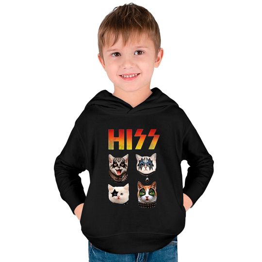 HISS Rock Band - Metal - Kids Pullover Hoodies