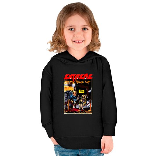 Extreme - Get The Funk Out Premium Kids Pullover Hoodies