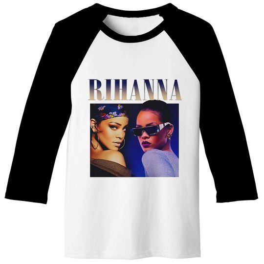 Rihanna Vintage Baseball Tees