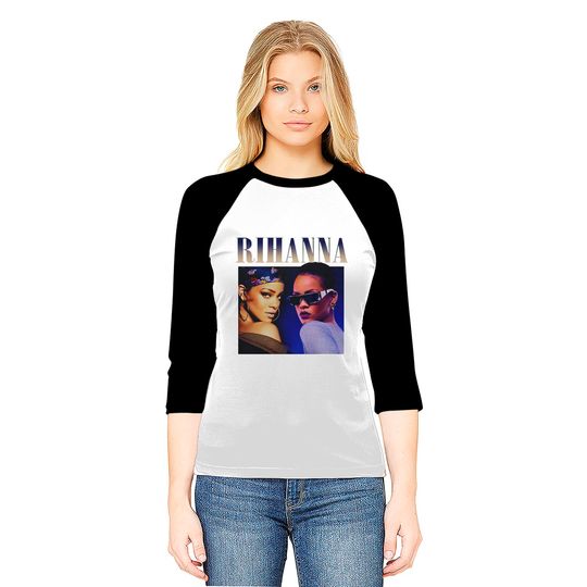 Rihanna Vintage Baseball Tees