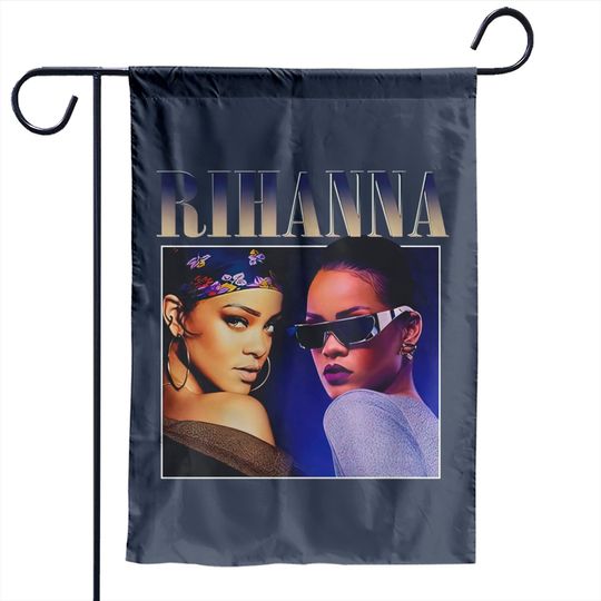 Rihanna Vintage Garden Flags