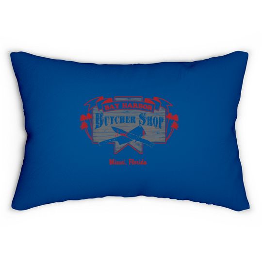Discover Bay Harbor Butcher Shop - Cool - Lumbar Pillows