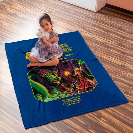 FANTASY ADVENTURE GAME Dungeons and Dragons - Dungeons And Dragons - Baby Blankets