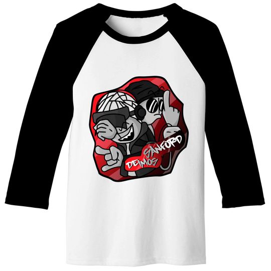 Fnf Madness Combat Deimos And Sanford Graffiti Classic Baseball Tees
