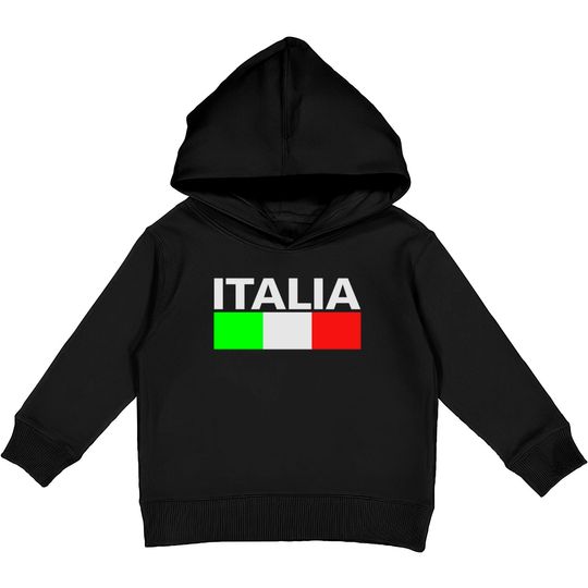 Discover Italy Italia Flag Kids Pullover Hoodies