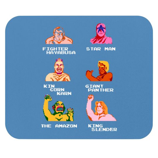 Discover Pro Wrestling Fighters - Pro Wrestling - Mouse Pads