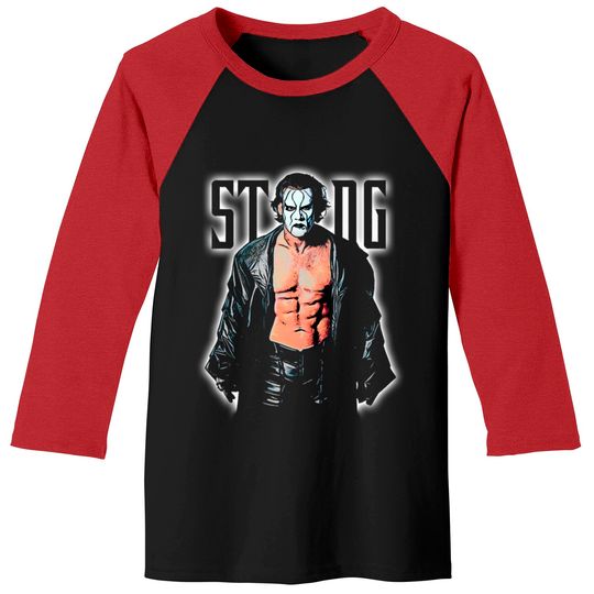 Sting - Sting Wrestler - Baseball Tees