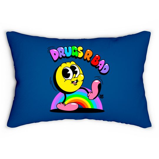 Drugs aint cool - Drugs - Lumbar Pillows