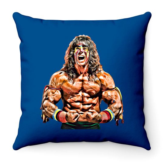 Discover Ultimate Warrior: Gods & Legends - Ultimate Warrior - Throw Pillows