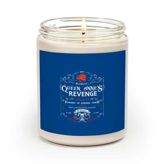 Discover Blackbeard the Pirate and the Queen Anne's Revenge - Blackbeard - Scented Candles