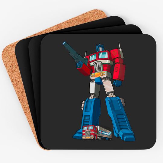 Discover Optimus Prime - Transformers - Coasters