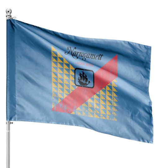 Narragansett label from Jaws, distressed - Jaws - House Flags