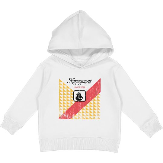 Narragansett label from Jaws, distressed - Jaws - Kids Pullover Hoodies