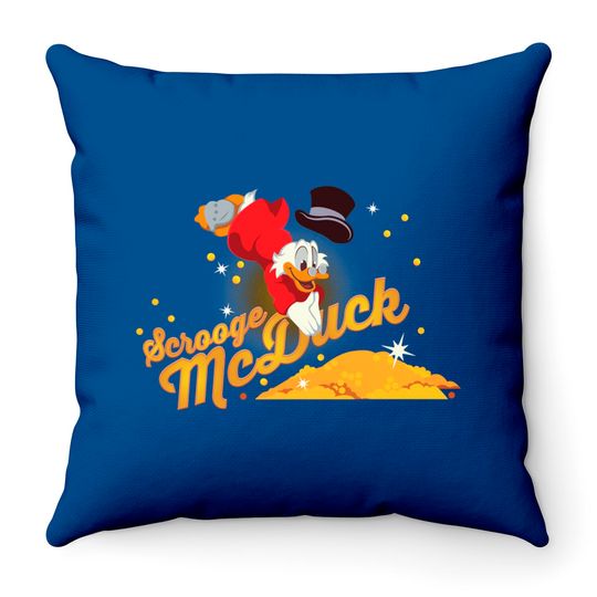 Discover Smarter than the Smarties - Scrooge Mcduck - Throw Pillows