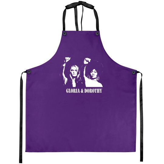 GLORIA & DOROTHY Stencil - Feminism - Aprons
