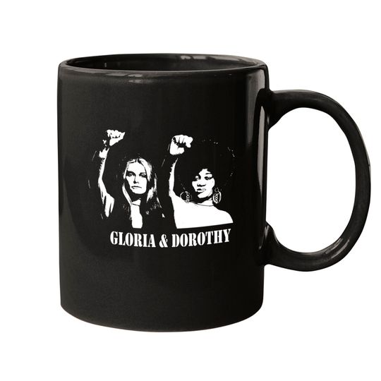 GLORIA & DOROTHY Stencil - Feminism - Mugs