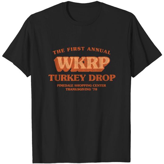 Wkrp Turkey Drop Vintage - Wkrp Turkey Drop - T-Shirt