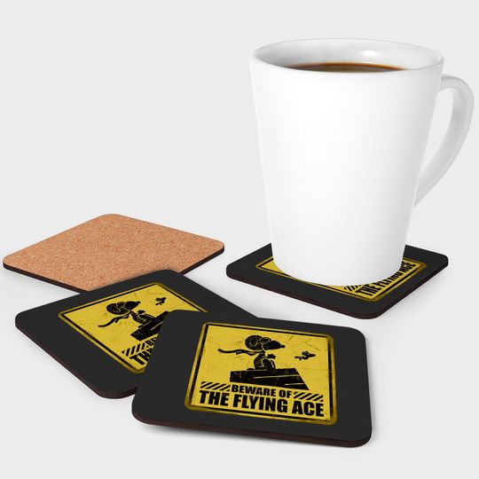Beware of the Flying Ace - Snoopy - Coasters