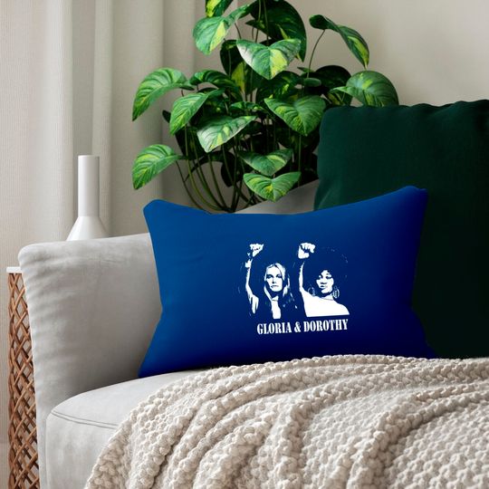 GLORIA & DOROTHY Stencil - Feminism - Lumbar Pillows
