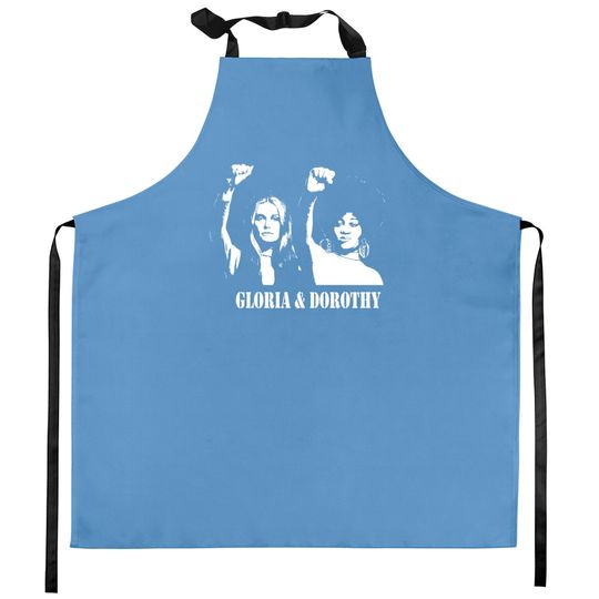 GLORIA & DOROTHY Stencil - Feminism - Kitchen Aprons