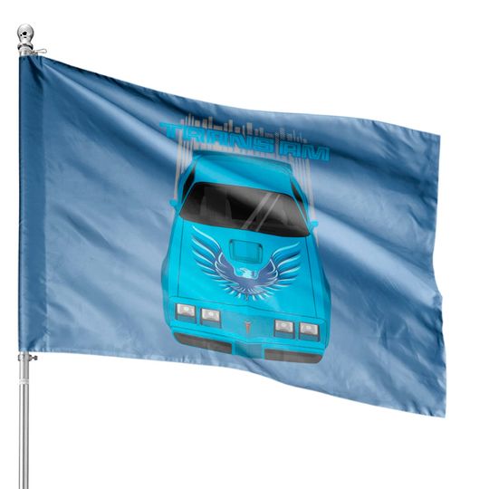 Discover Firebird Trans Am 79-81 - Atlantis blue - Blue - House Flags