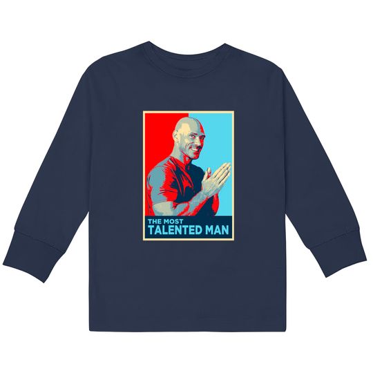 Johnny Sins Most Talented Man on Earth - Johnny Sins -  Kids Long Sleeve T-Shirts