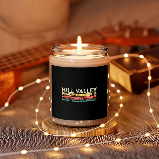Hill Valley 1985 - Back To The Future - Scented Candles