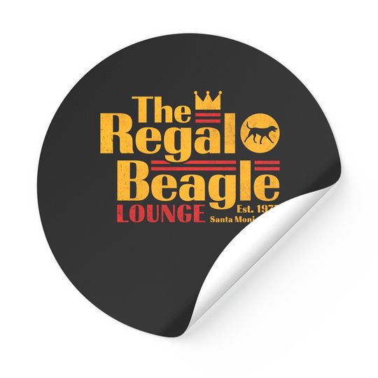 Discover The Regal Beagle - Regal Beagle - Stickers