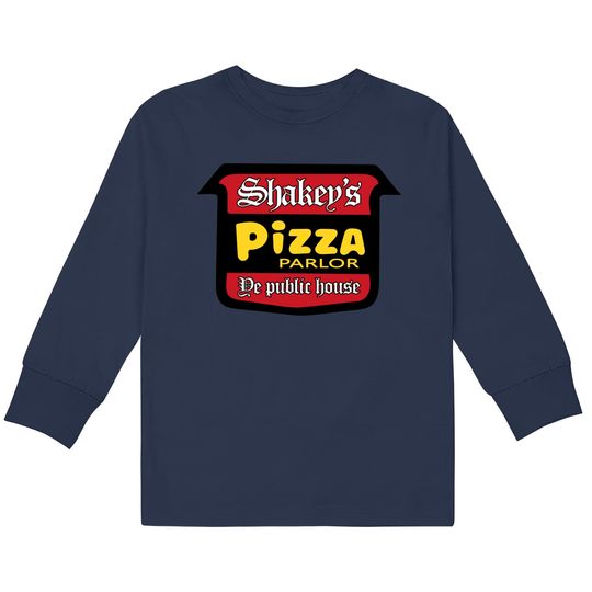 Discover Shakey's Pizza Parlor - Pizza Party -  Kids Long Sleeve T-Shirts