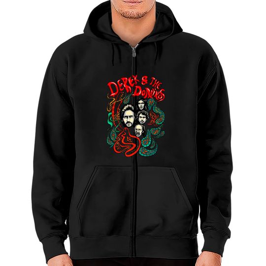 D and D - Derek And The Dominos - Zip Hoodies