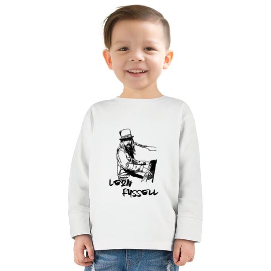 Leon R - Leon Russell -  Kids Long Sleeve T-Shirts