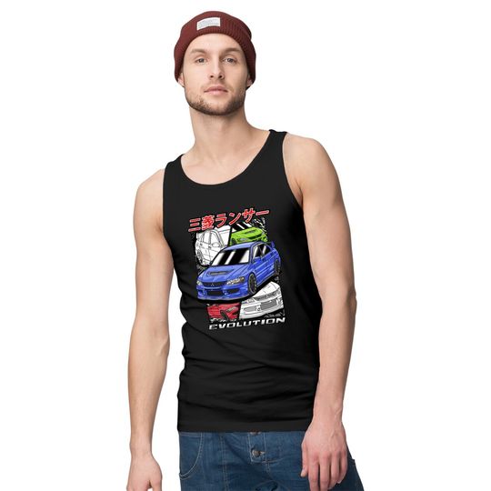 JDM Lancer Evo - Lancer Evolution - Tank Tops
