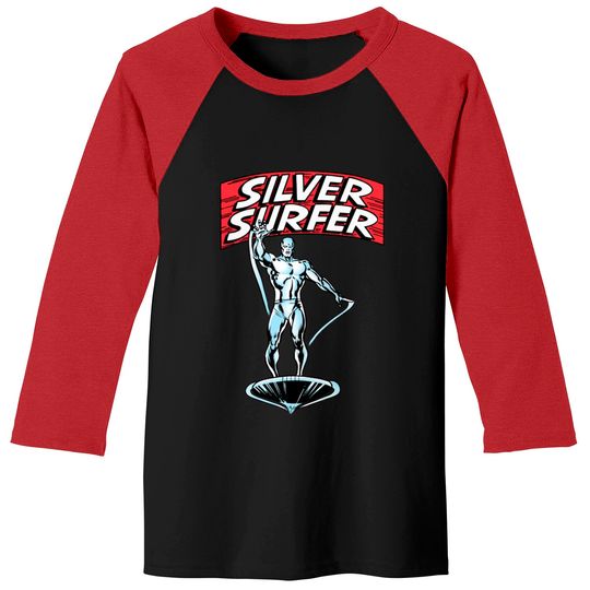 The Silver Surfer - Silver Surfer - Baseball Tees