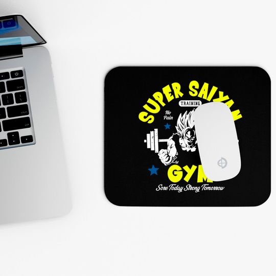 Super Saiyan Gym - Gym - Mouse Pads