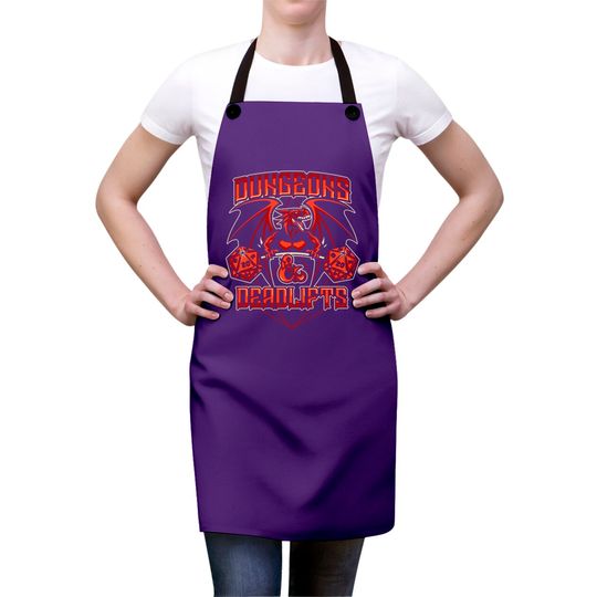 Dungeons and Deadlifts - Dungeons And Dragons - Aprons