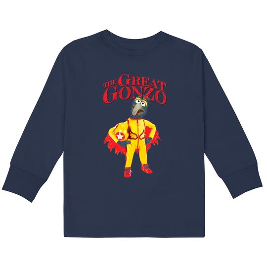 The Great Gonzo - Muppets -  Kids Long Sleeve T-Shirts